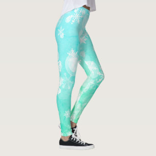 Sneeuwvlokken voor dames Leggings