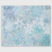 Sneeuwvlokken voor het verpakken van papier (Vlak)