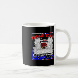 Sneeuwvlokken voor President Trump! Maga Trump tre Koffiemok