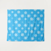 Sneeuwvlokken Wandkleed (Voorkant (horizontaal))