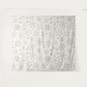 Sneeuwvlokken Wandkleed (Voorkant (horizontaal))