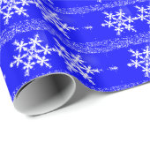 Sneeuwvlokken — Wappapier Cadeaupapier (Rol Hoek)
