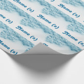 Sneeuwvlokken Winter Gift Wrapping papier (Hoek)