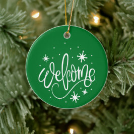 Sneeuwvlokken Winter - Kerstbal Ornament