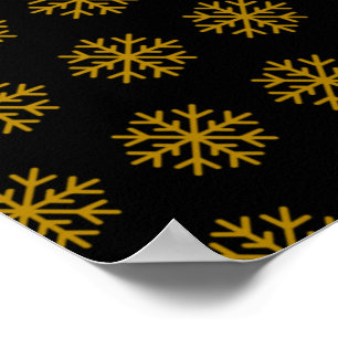 Sneeuwvlokken Winter Kerstvakantie Kerstmis Decemb Poster