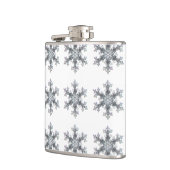 Sneeuwvlokken, winterwonderland heupfles (Links)