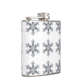 Sneeuwvlokken, winterwonderland heupfles (Rechts)