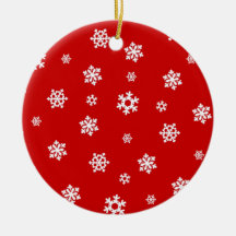 Sneeuwvlokken (wit) [kerstpatroon]