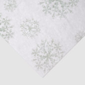 Sneeuwvlokken Witte Tissuepapier (Detail)