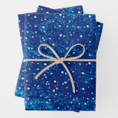 Sneeuwvlokken, zonder Tabby Inpakpapier Vel (In situ)