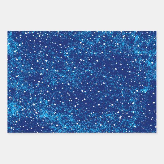 Sneeuwvlokken, zonder Tabby Inpakpapier Vel (Voorkant)