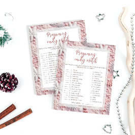 Sneeuwvlokken Zwangerschaps Snoep Bar | Baby showe