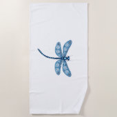 sneeuwvloklibel-eau-de-vie strandlaken (Voorkant)