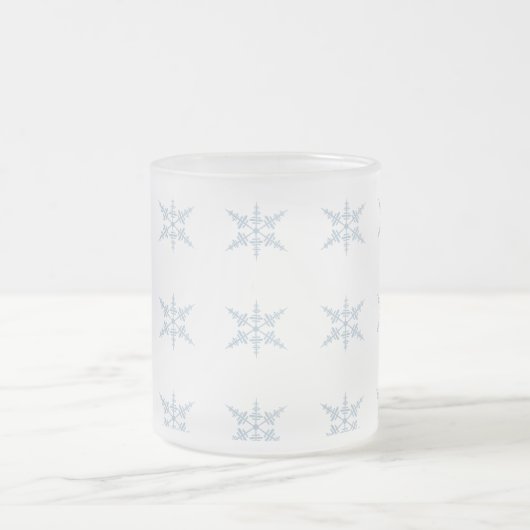 SneeuwvlokMok Matglas Koffiemok (Center)