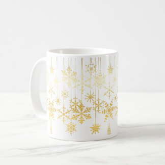Sneeuwvlokornamenten Koffiemok
