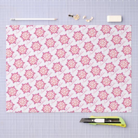 Sneeuwvlokpapier Tissuepapier (Craft)