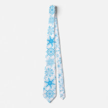 Sneeuwvlokpatroon blauw