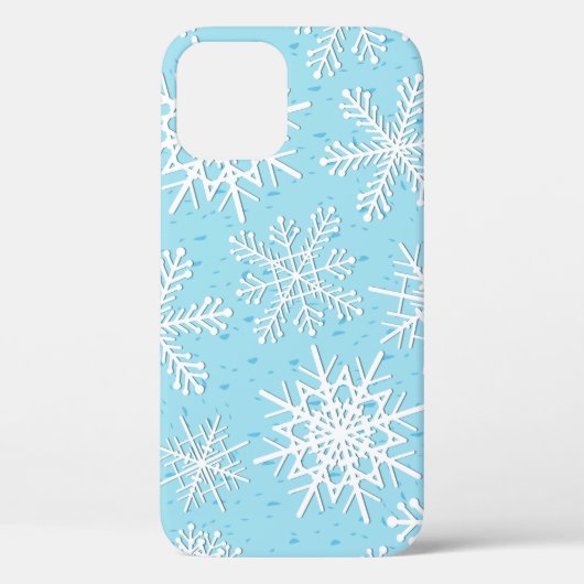 Sneeuwvlokpatroon Case-Mate iPhone Case (Achterkant)
