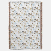 sneeuwvlokpatroon deken (Voorkant Verticaal)