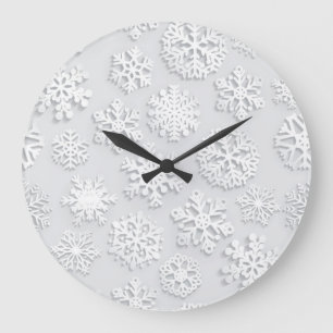Sneeuwvlokpatroon Grote Klok
