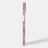 Sneeuwvlokpatroon in zachte pastelkleuren Bokeh Case-Mate iPhone Case (Achterkant / Rechts)