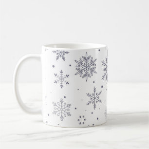 Sneeuwvlokpatroon Koffiemok