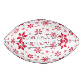 Sneeuwvlokpatroon, Rode sneeuwvlokken, Sneeuw, Wit American Football