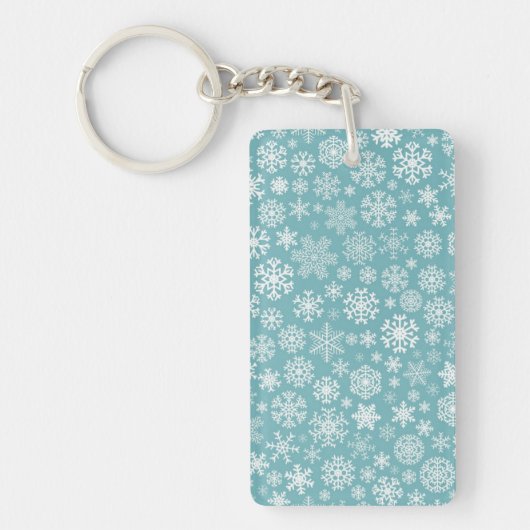 Sneeuwvlokpatroon	 Sleutelhanger (Voorkant)