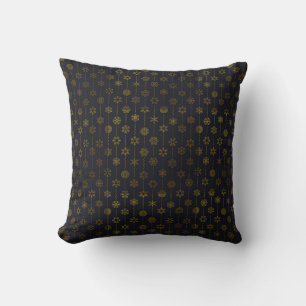 ❄️ Sneeuwvlokpatroon Winter Huisaccent 🛋️ Kussen