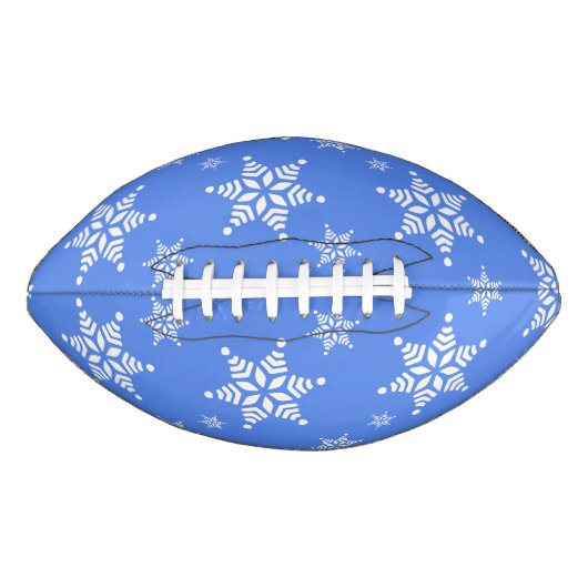 Sneeuwvlokpatroon, Witte sneeuwvlokken, Sneeuw, Bl American Football (Voorkant)