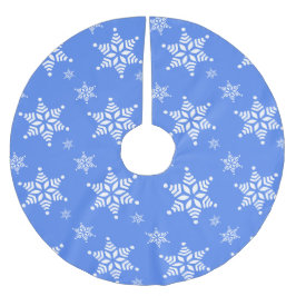 Sneeuwvlokpatroon, Witte Sneeuwvlokken, Sneeuw, Bl Kerstboom Rok