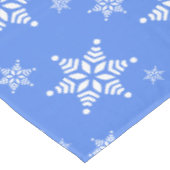 Sneeuwvlokpatroon, Witte sneeuwvlokken, Sneeuw, Bl Tafelkleed (Gekanteld)