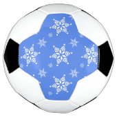 Sneeuwvlokpatroon, Witte sneeuwvlokken, Sneeuw, Bl Voetbal (Gedraaid)