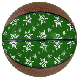 Sneeuwvlokpatroon, Witte sneeuwvlokken, Sneeuw, Gr Basketbal