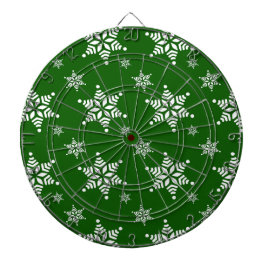 Sneeuwvlokpatroon, Witte Sneeuwvlokken, Sneeuw, Gr Dartbord