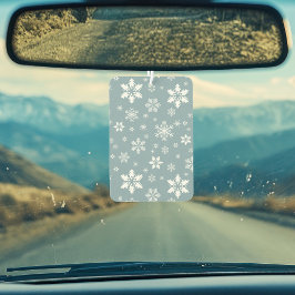 Sneeuwvlokpatroon, Witte sneeuwvlokken, Sneeuw, Gr Luchtverfrisser