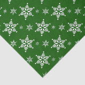 Sneeuwvlokpatroon, Witte sneeuwvlokken, Sneeuw, Gr Tissuepapier (Detail)