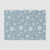 Sneeuwvlokpatroon, Witte sneeuwvlokken, Sneeuw, Gr Tissuepapier (Voorkant)