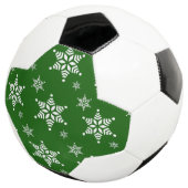 Sneeuwvlokpatroon, Witte sneeuwvlokken, Sneeuw, Gr Voetbal (Drie kwart)