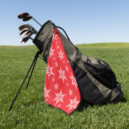Sneeuwvlokpatroon, Witte Sneeuwvlokken, Sneeuw, Ro Golfhanddoek