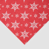 Sneeuwvlokpatroon, Witte sneeuwvlokken, Sneeuw, Ro Tissuepapier (Detail)