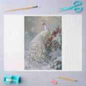 sneeuwvlokpauw tissuepapier (Craft)