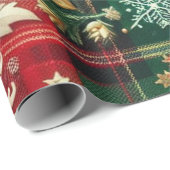 Sneeuwvlokpracht Cadeaupapier (Rol Hoek)