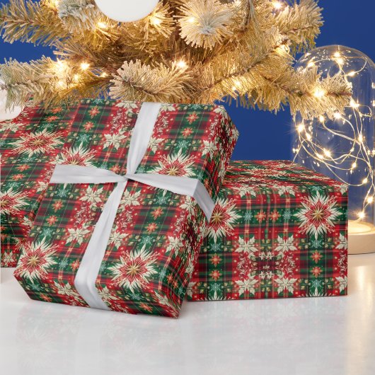 Sneeuwvlokpracht Cadeaupapier (Feestdagen)