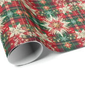 Sneeuwvlokpracht Cadeaupapier (Rol Hoek)
