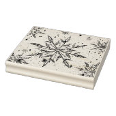 Sneeuwvlokrubberstempel Rubberstempel (Stempel)