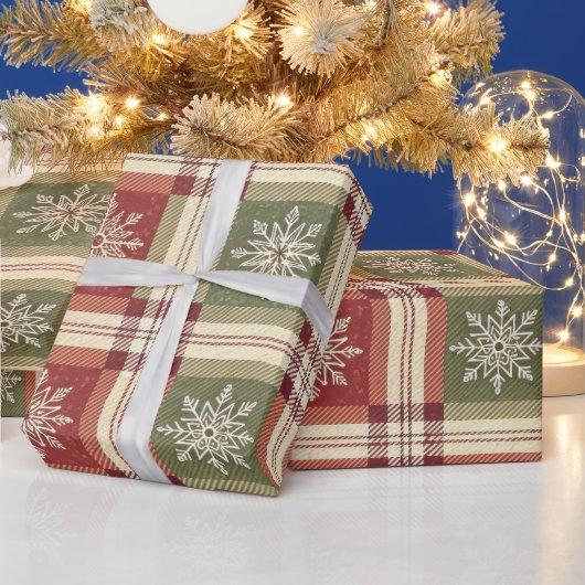 Sneeuwvlokruit Cadeaupapier (Feestdagen)