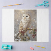 sneeuwvlokuil tissuepapier (Craft)