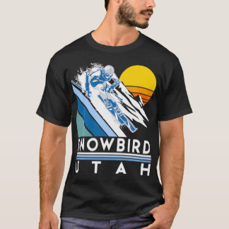 Sneeuwvogel Utah Retro Ski T-shirt