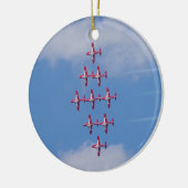 Sneeuwvogels dubbelzijdig ornament (Links)